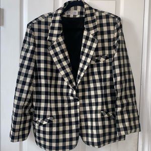 Vintage Via Condotti Florida Checkered Blazer🌵14